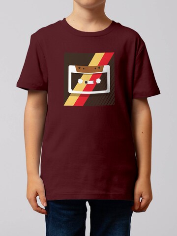 watabout.kids Shirt 'Kassette' in Red: front