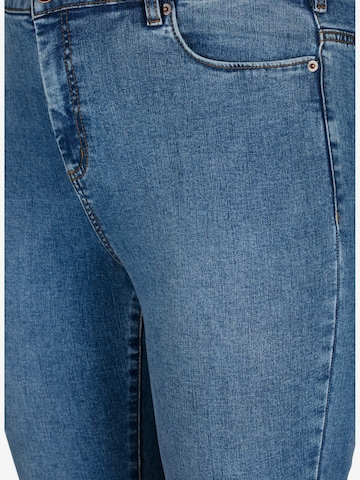 Zizzi Skinny Jeans 'Amy' i blå