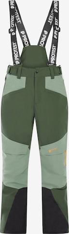 Regular Pantalon de sport 'PRTReider' PROTEST en vert : devant