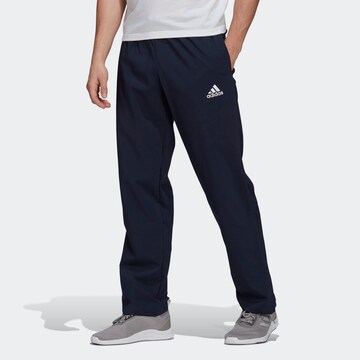 Regular Pantalon de sport 'Essentials Stanford' ADIDAS SPORTSWEAR en bleu : devant