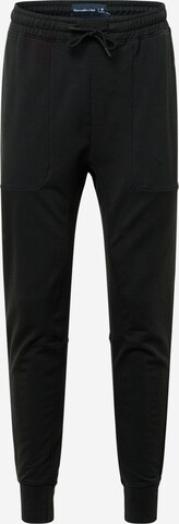 Abercrombie & Fitch Tapered Hose in Schwarz: predná strana