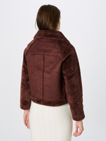 ABOUT YOU Between-Season Jacket 'Lotta' in Brown