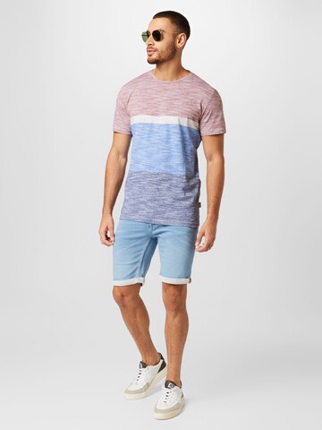 BLEND Regular Shorts in Blau