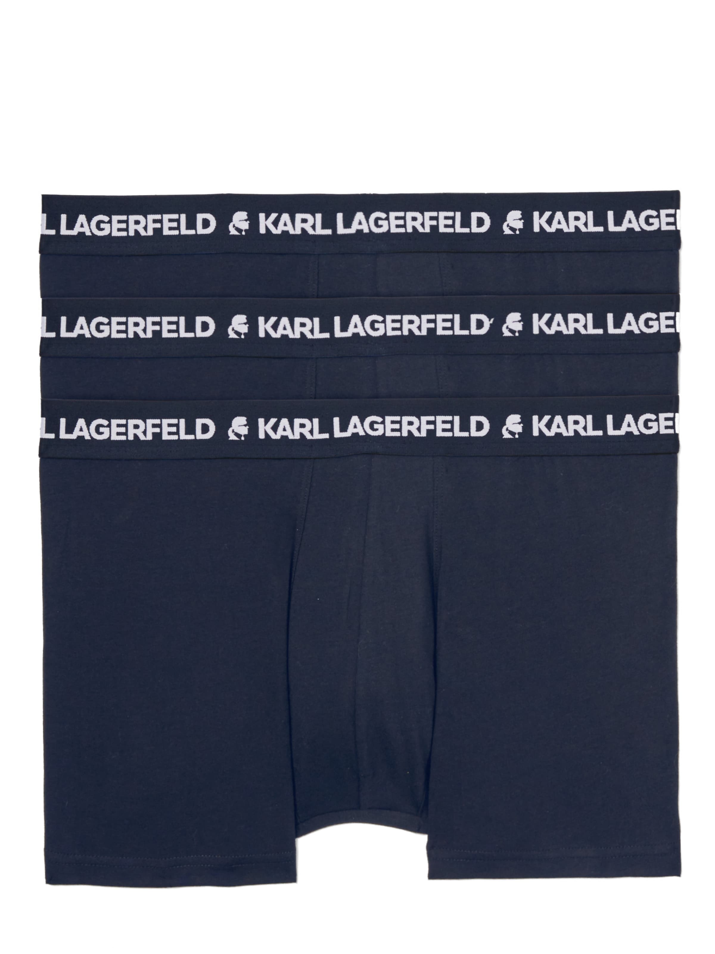 Boxer di Karl Lagerfeld in blu: frontale