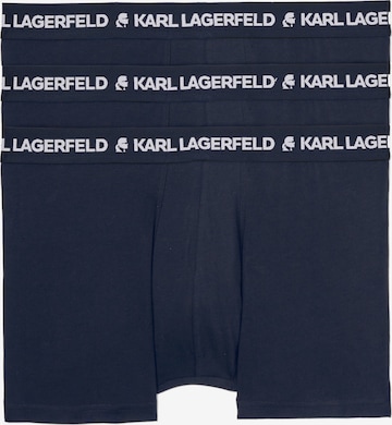 Karl Lagerfeld Боксерки в синьо: отпред