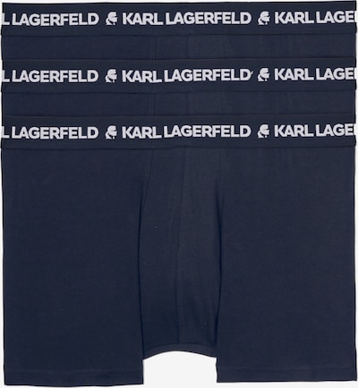 Boxer trumpikės iš Karl Lagerfeld, spalva – tamsiai mėlyna / balta, Prekių apžvalga