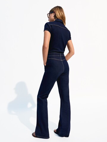 Tuta jumpsuit di Bershka in blu
