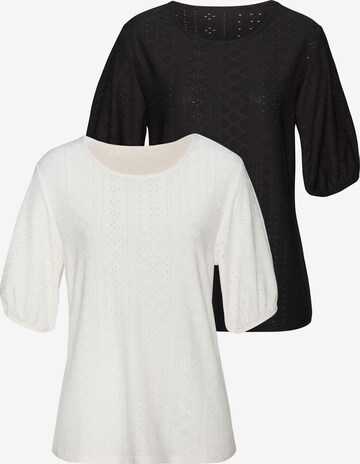 VIVANCE Shirt in Zwart: voorkant