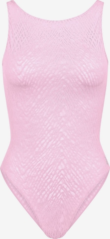 SLOGGI Body ' Blue ZERO Feel Bliss ' in Roze: voorkant