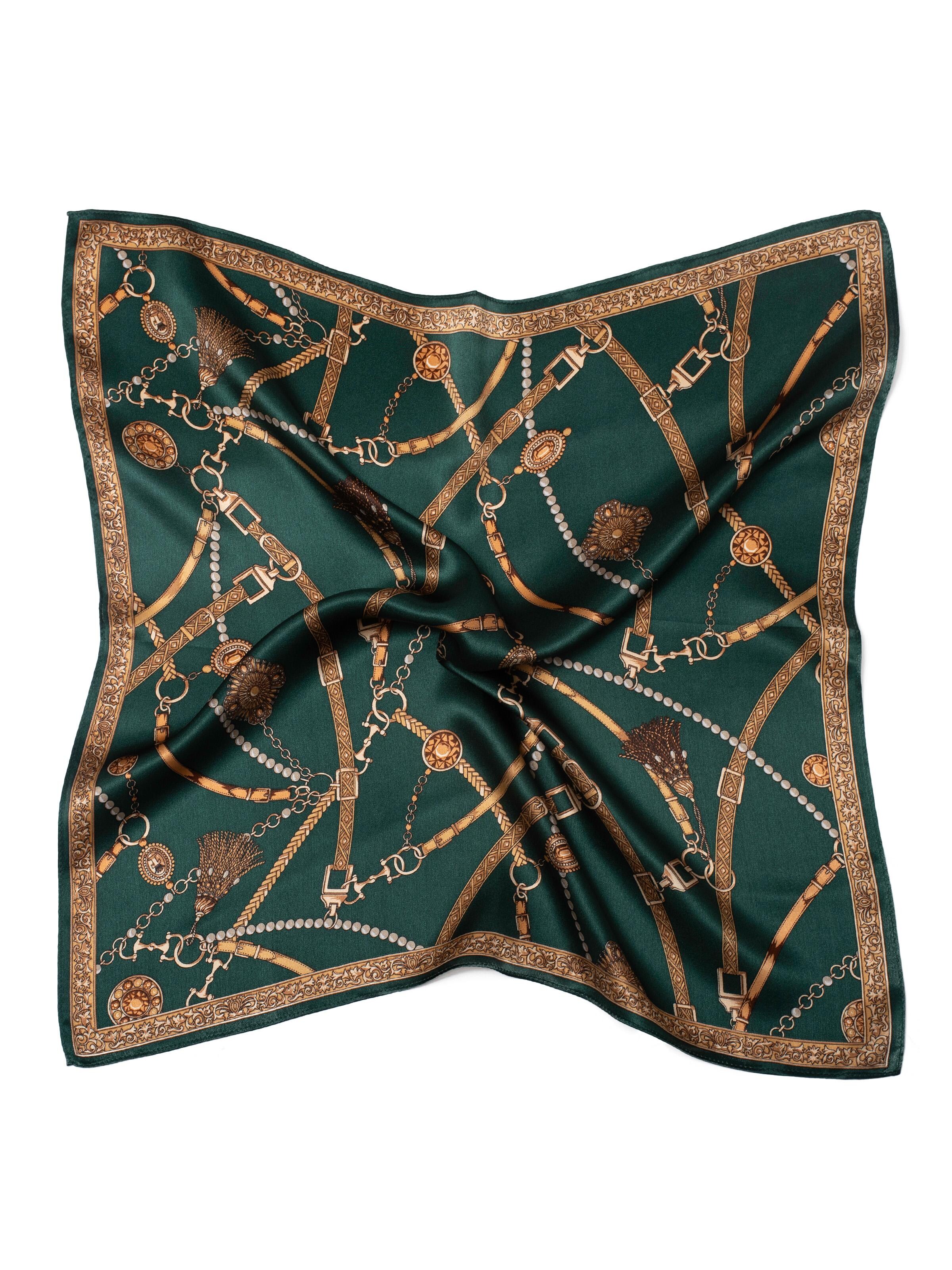 Sciarpa 'Modern Life' di MayTree in verde: frontale