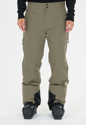 SOS Regular Skihose in Grün: Vorderseite