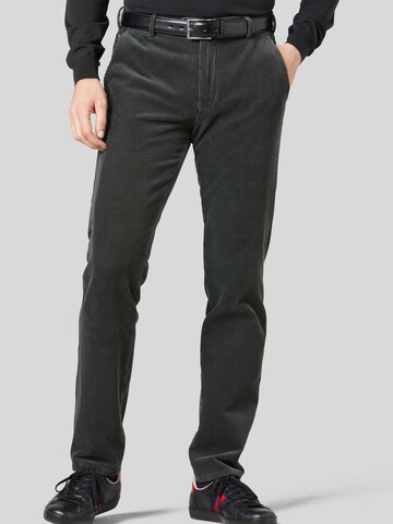 Meyer Hosen Regular Chino Pants in Grey: front