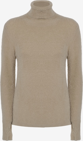 Influencer Свитер в Бежевый: спереди