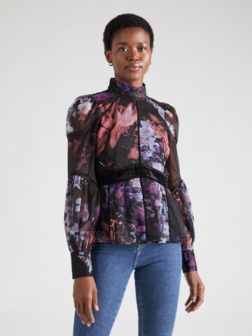 Ted Baker Blouse 'NEEVEH' in Black: front