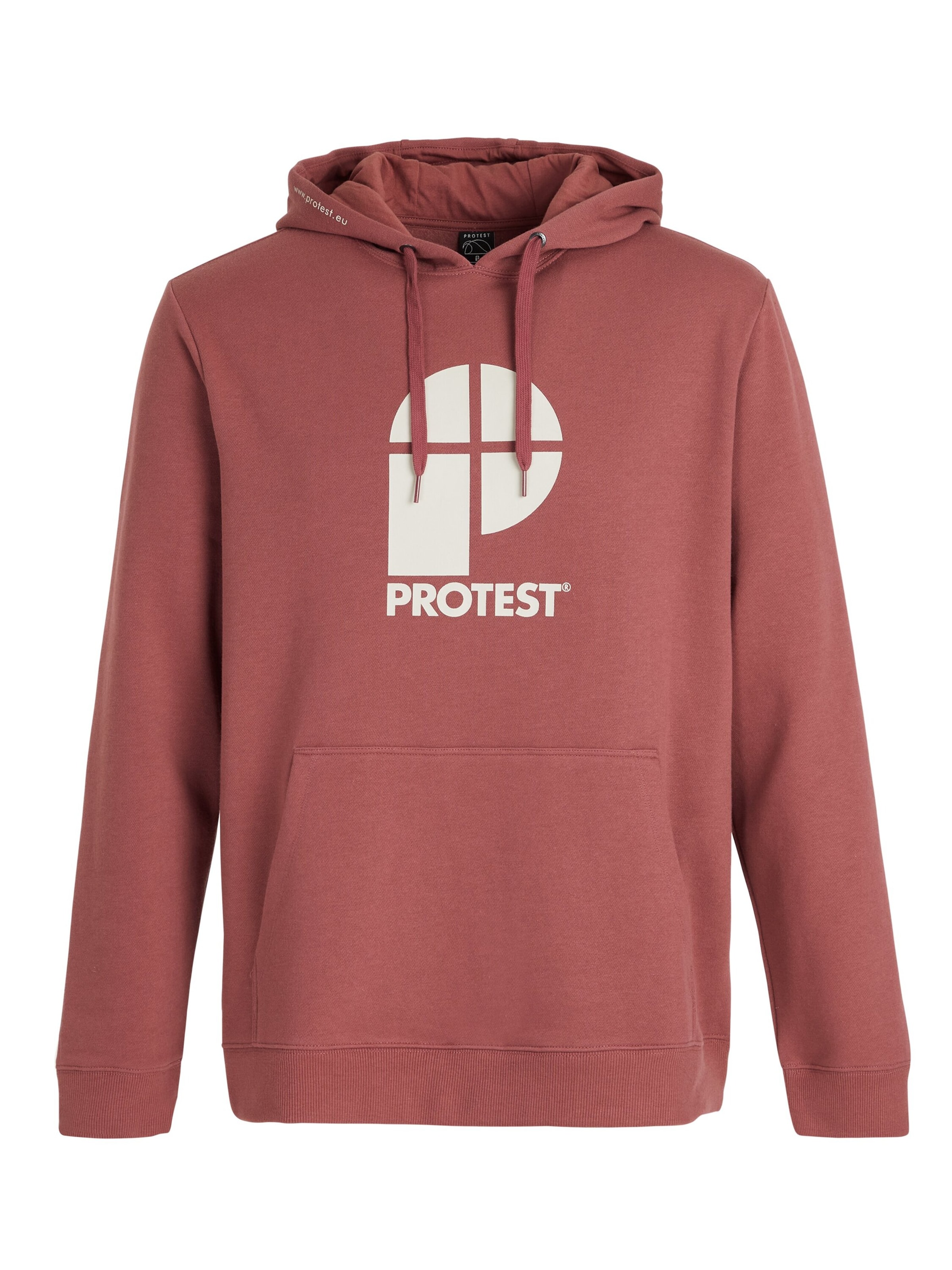 PROTEST Pullover 'CLASSIC LOGO HOODY'‌‌ in Rot: Vorderseite