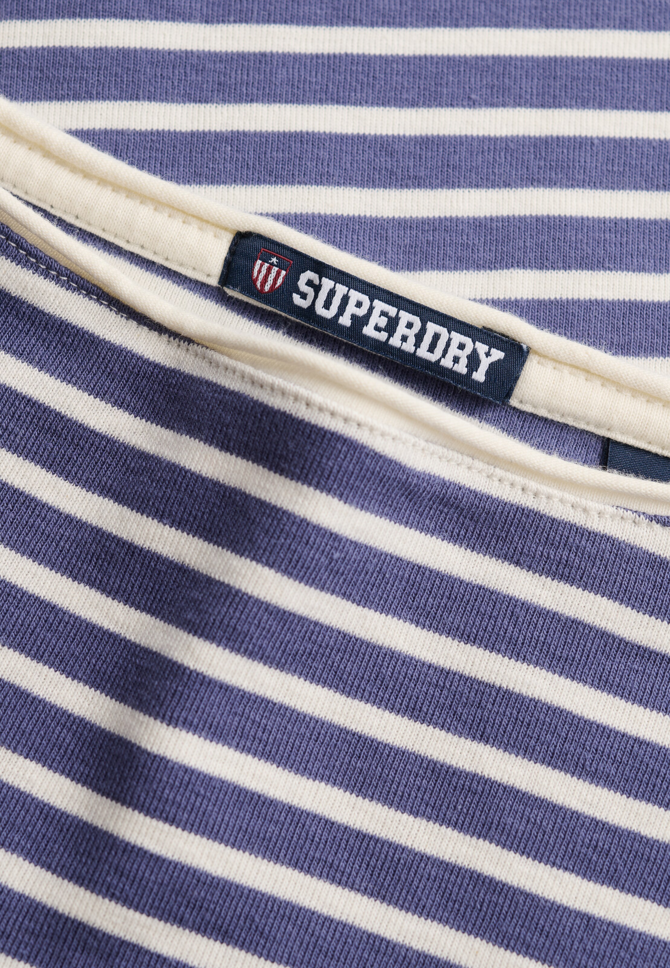 Superdry & Co Shirt 'Bardot' in Blue