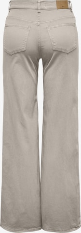 ONLY Wide leg Pants 'MADISON' in Grey