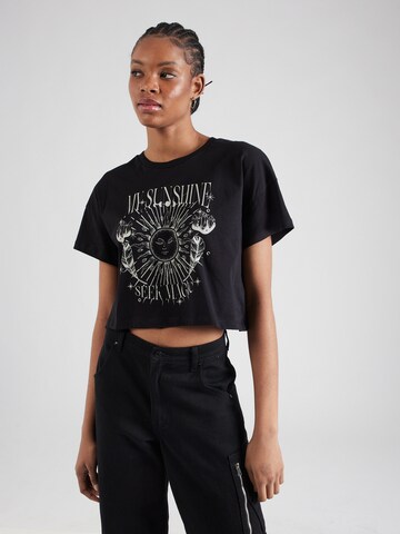 Noisy may T-Shirt 'ALENA' in Schwarz: Vorderseite