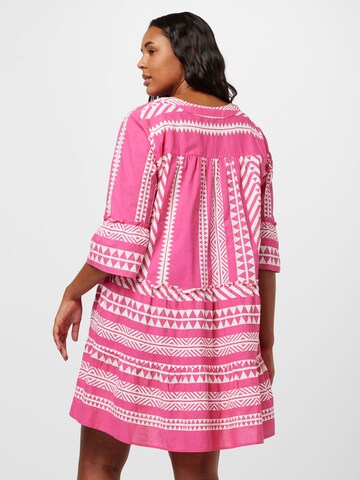 Vero Moda Curve Tunic 'DICTHE' in Pink