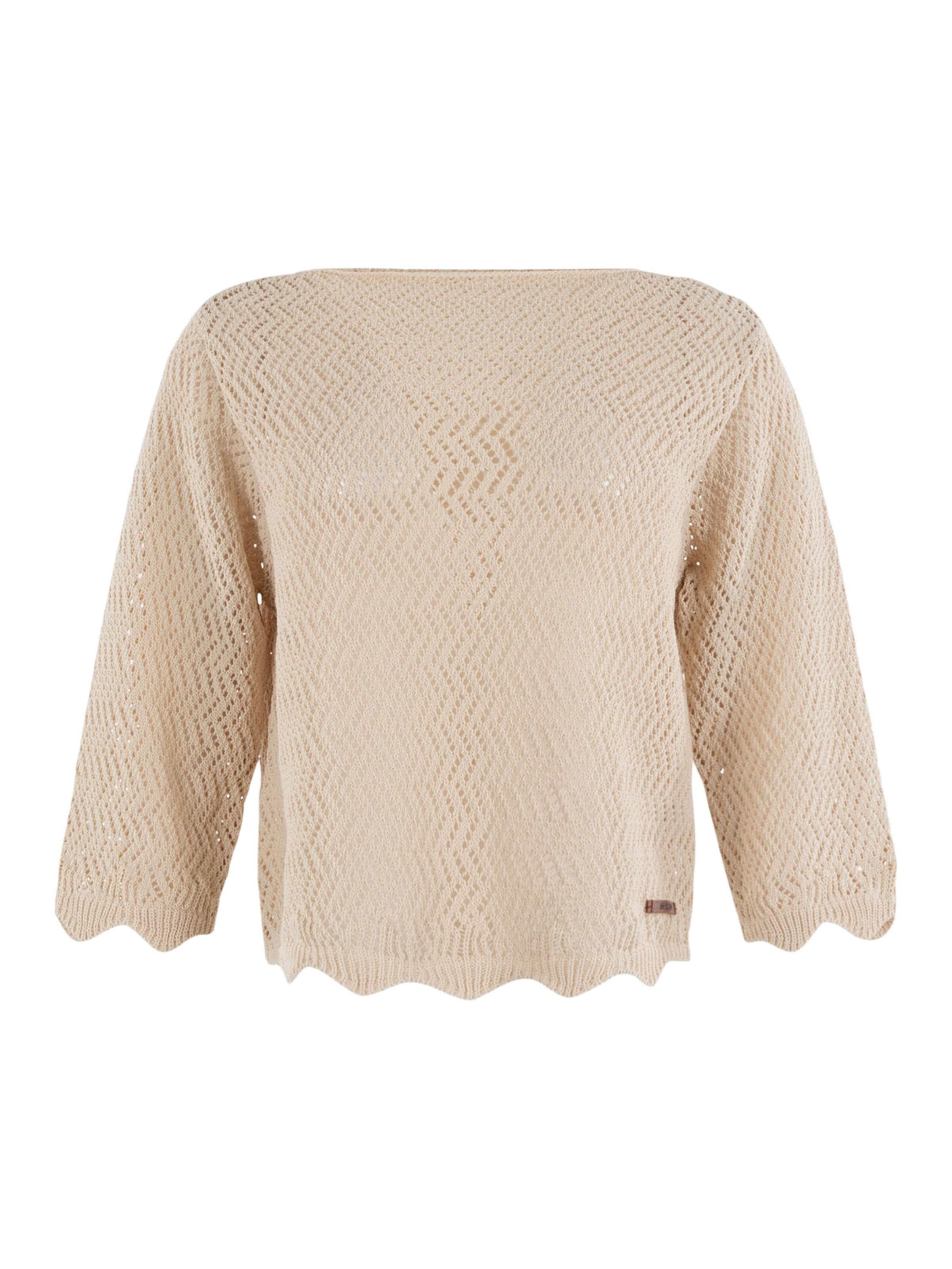 MSCW Pullover 'Lippa'‌‌‌‌‌ in Beige: Vorderseite