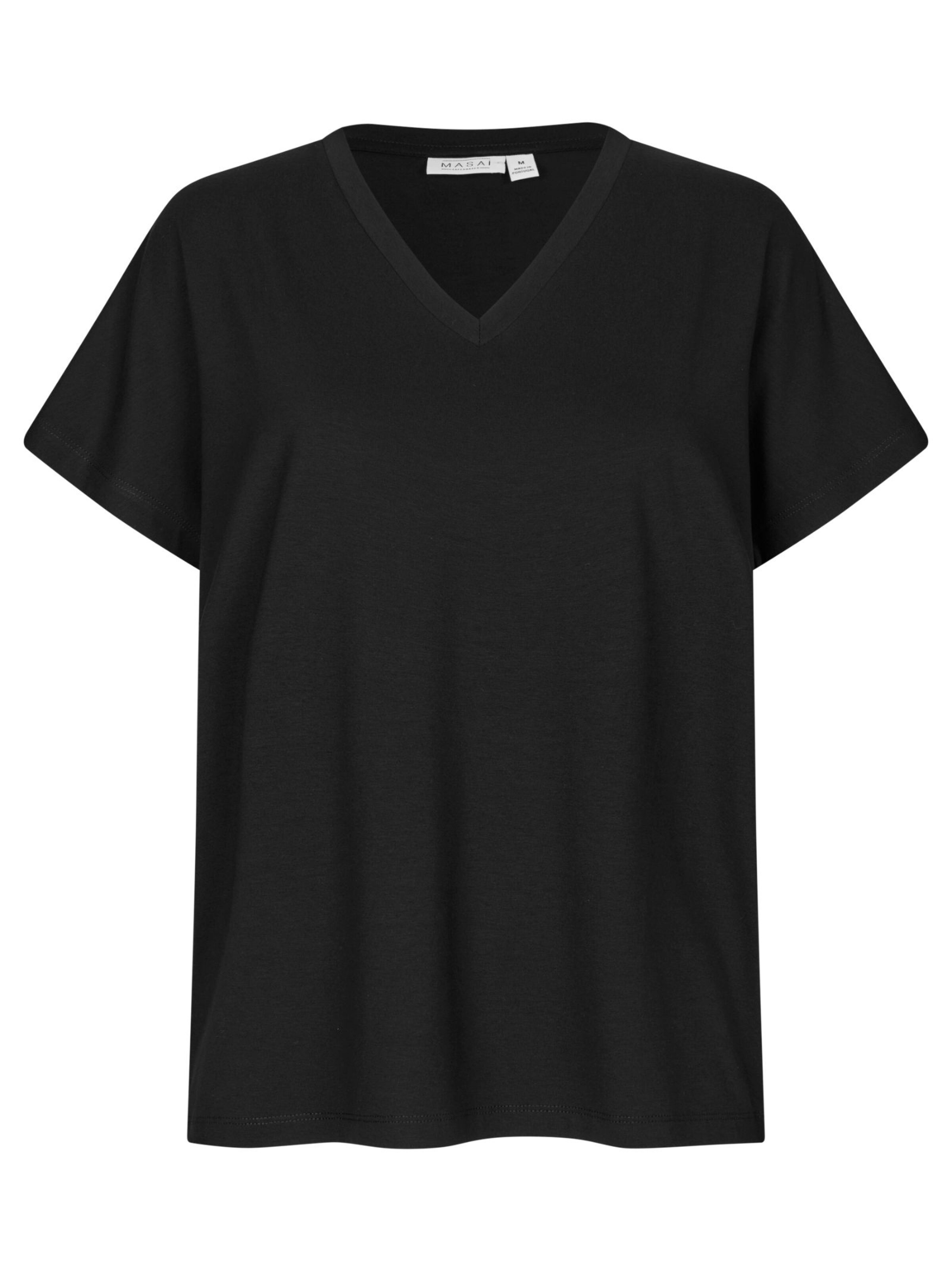 T-shirt 'MaBadu' Masai en noir : devant
