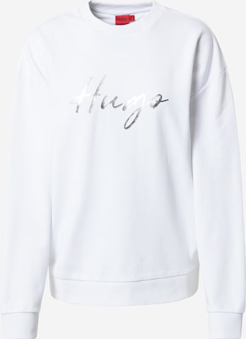 HUGOSweater majica 'Dakimara 1' - bijela boja: prednji dio
