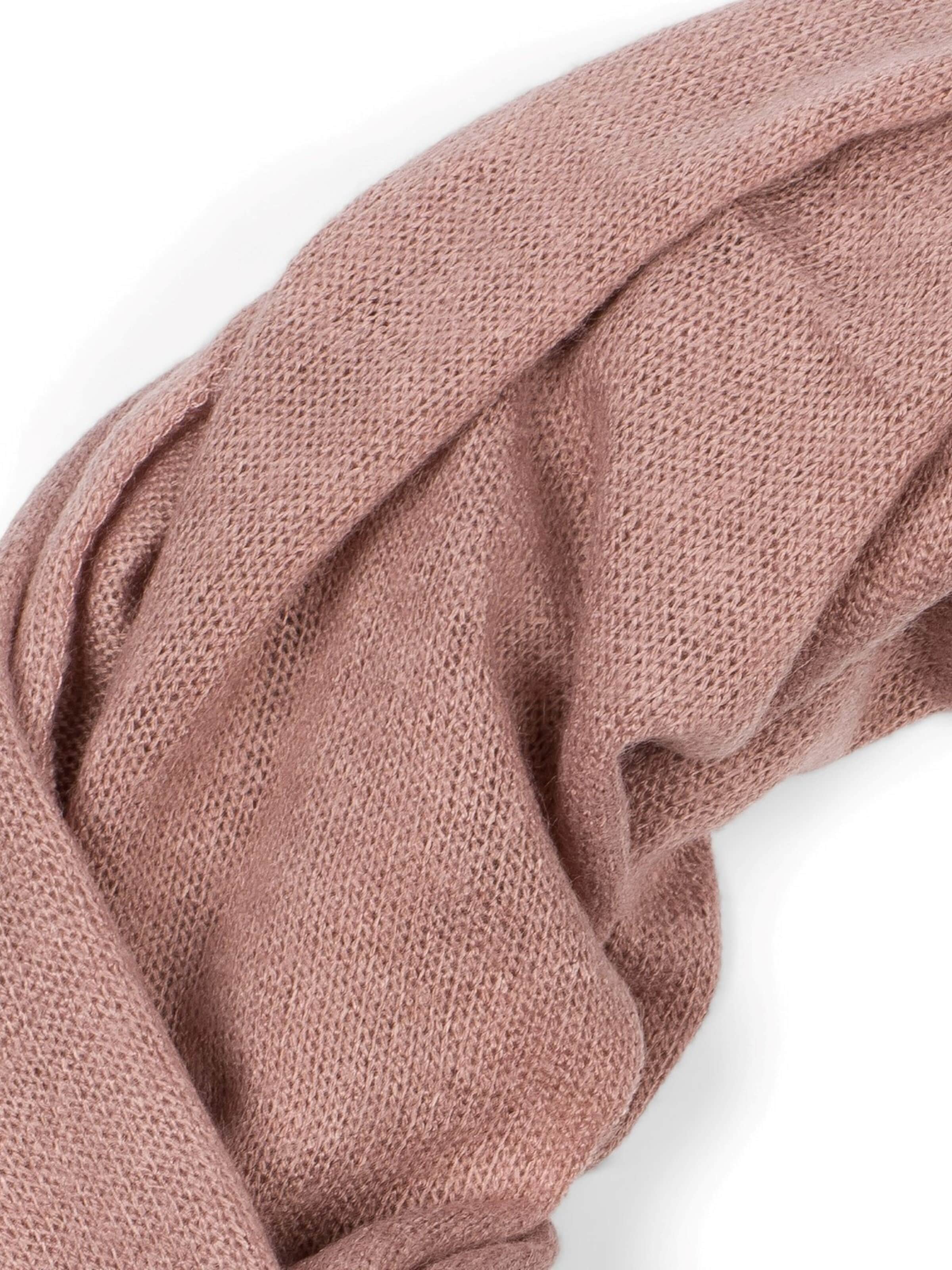 styleBREAKER Schlauchschal 'Feinstrick Loop 2-Tone'‌‌‌ in Pink