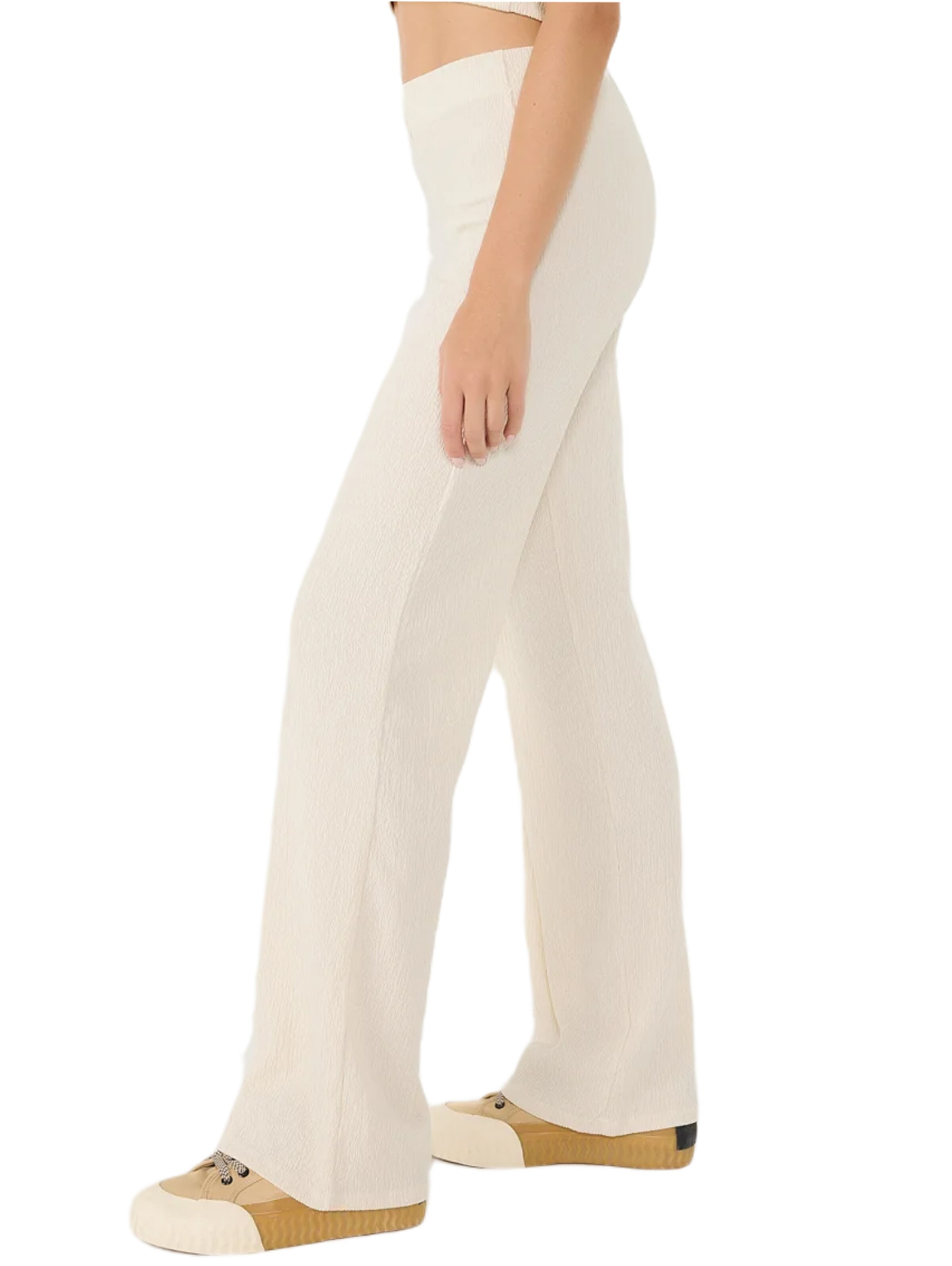 No Matter What Regular Broek in Beige