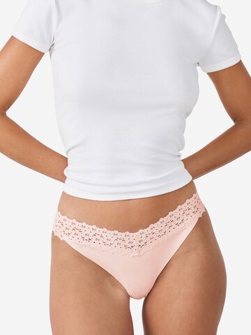 ETAM String 'Wish' in Pink: Vorderseite