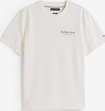 T-Shirt TOMMY HILFIGER en blanc : devant
