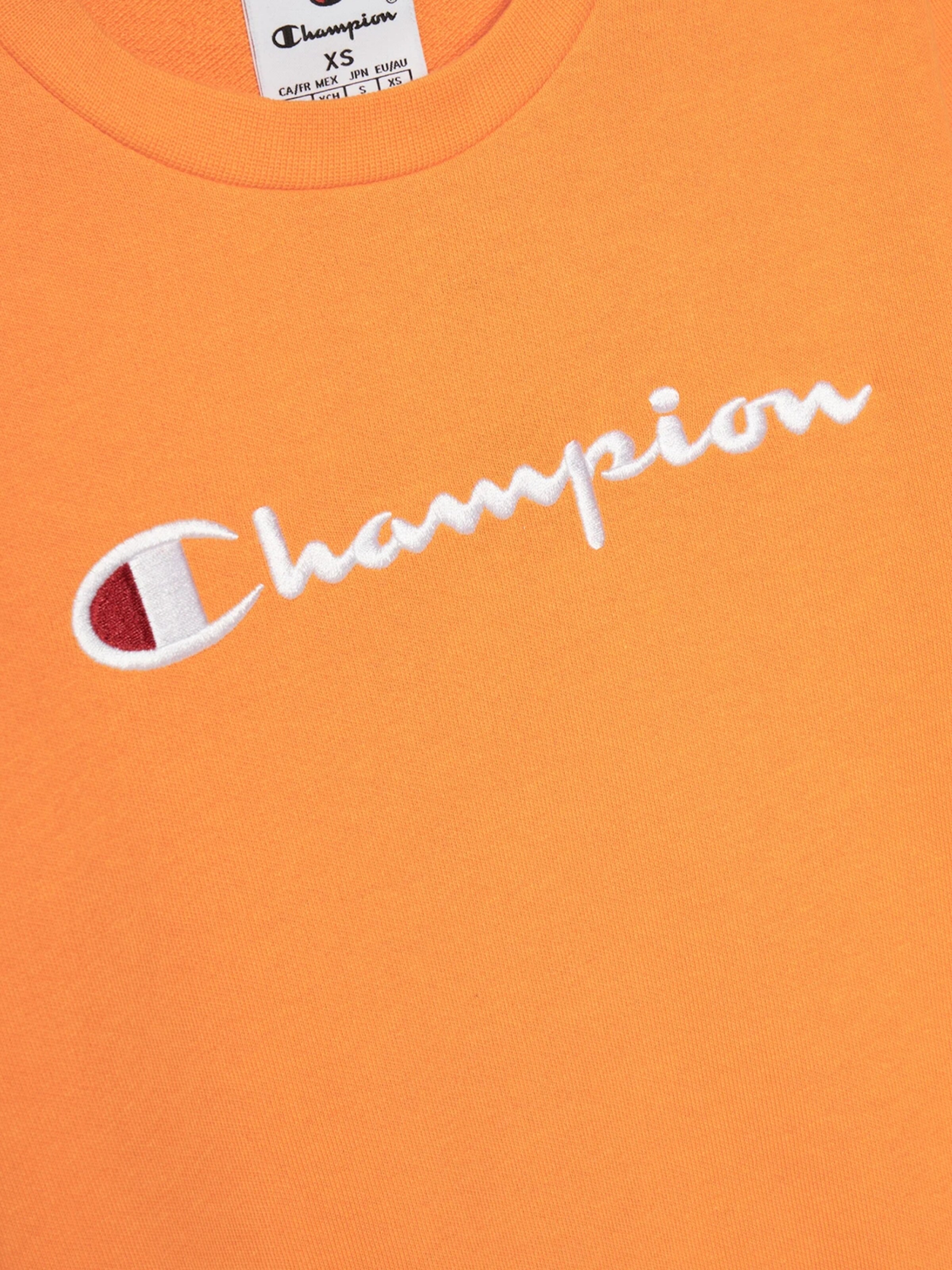 Champion Authentic Athletic Apparel Sweatshirt in Oranje
