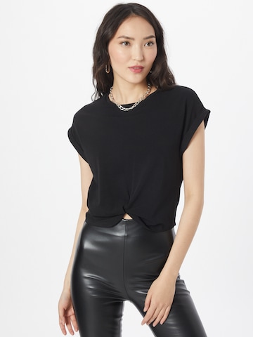 ONLY - Camiseta 'REIGN' en negro: frente