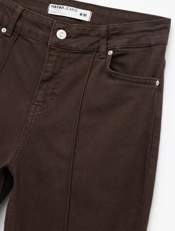 Koton Flared Jeans in Braun