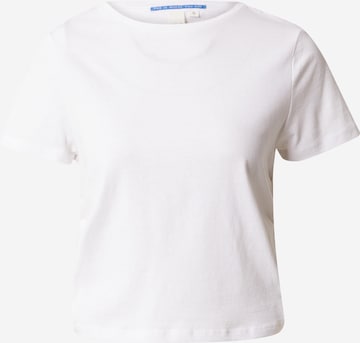 QS by s.Oliver T-shirt i vit: framsida