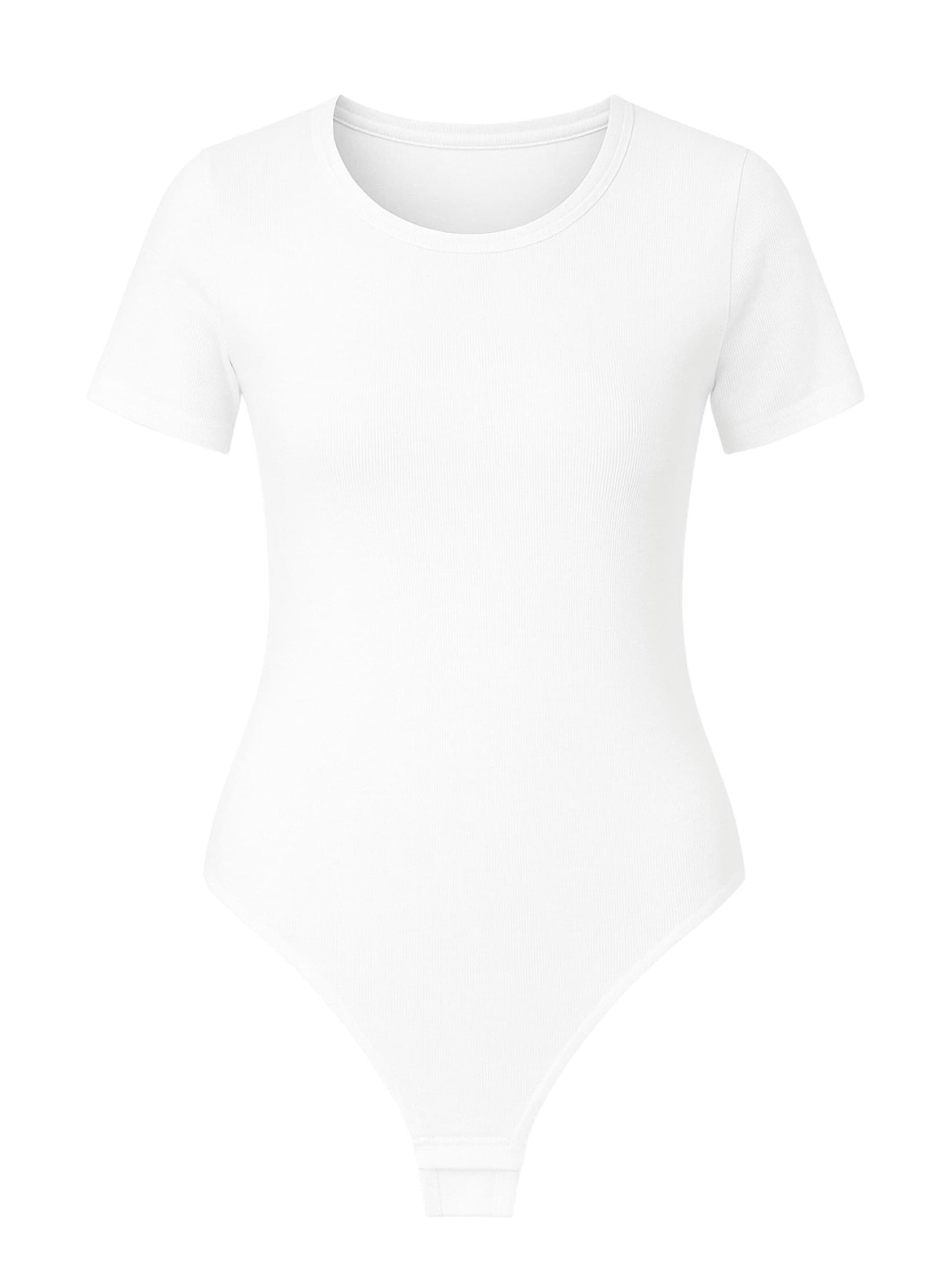 fashionshowcase Shirtbody 'BODYBASE'‌‌‌‌‌ in Weiß: Vorderseite