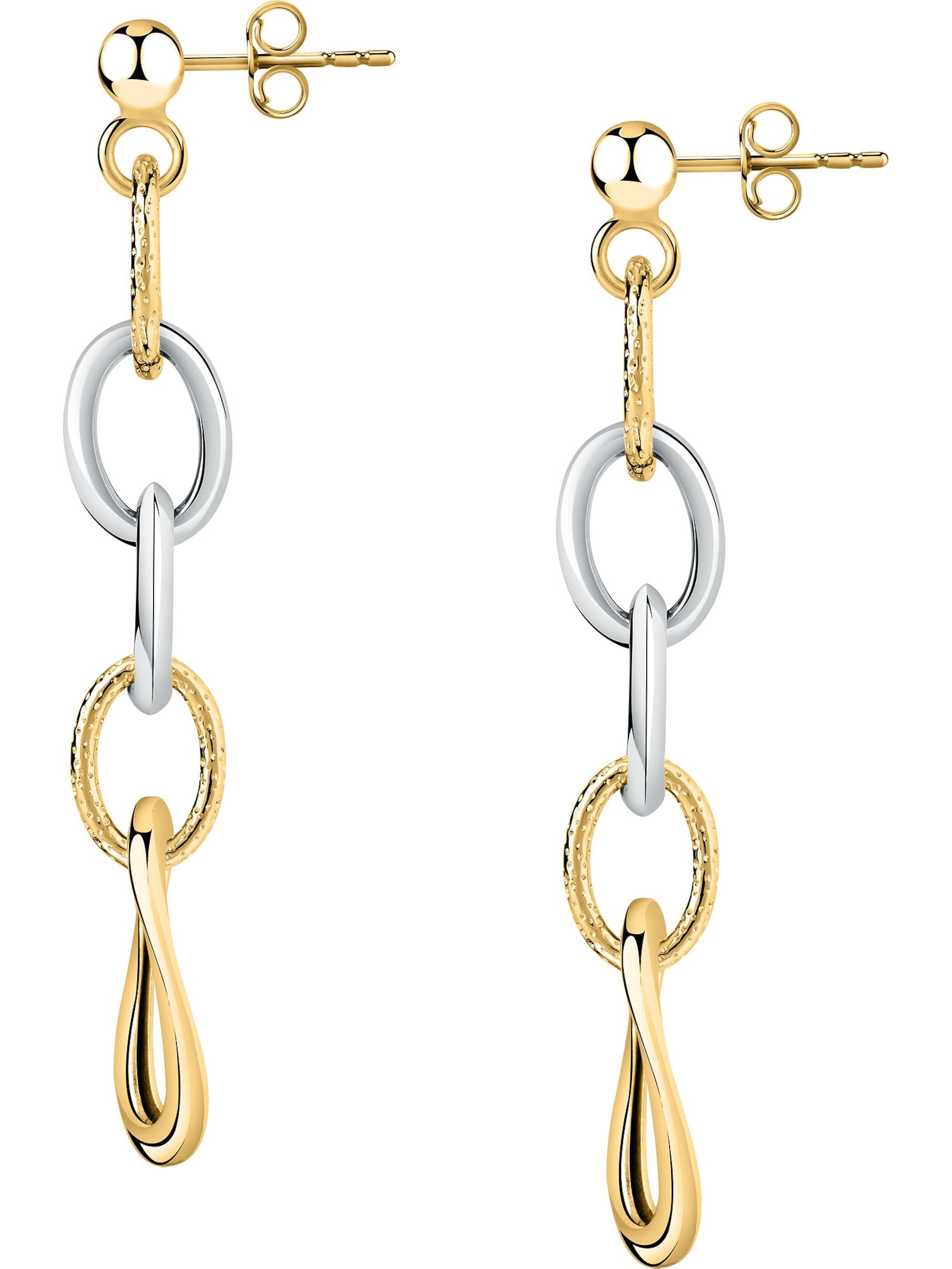 CHRIST Ohrringe in Gold