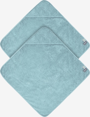 normani 2x Baby Wickeltücher aus Bio-Baumwolle ' ' in Blau: Vorderseite