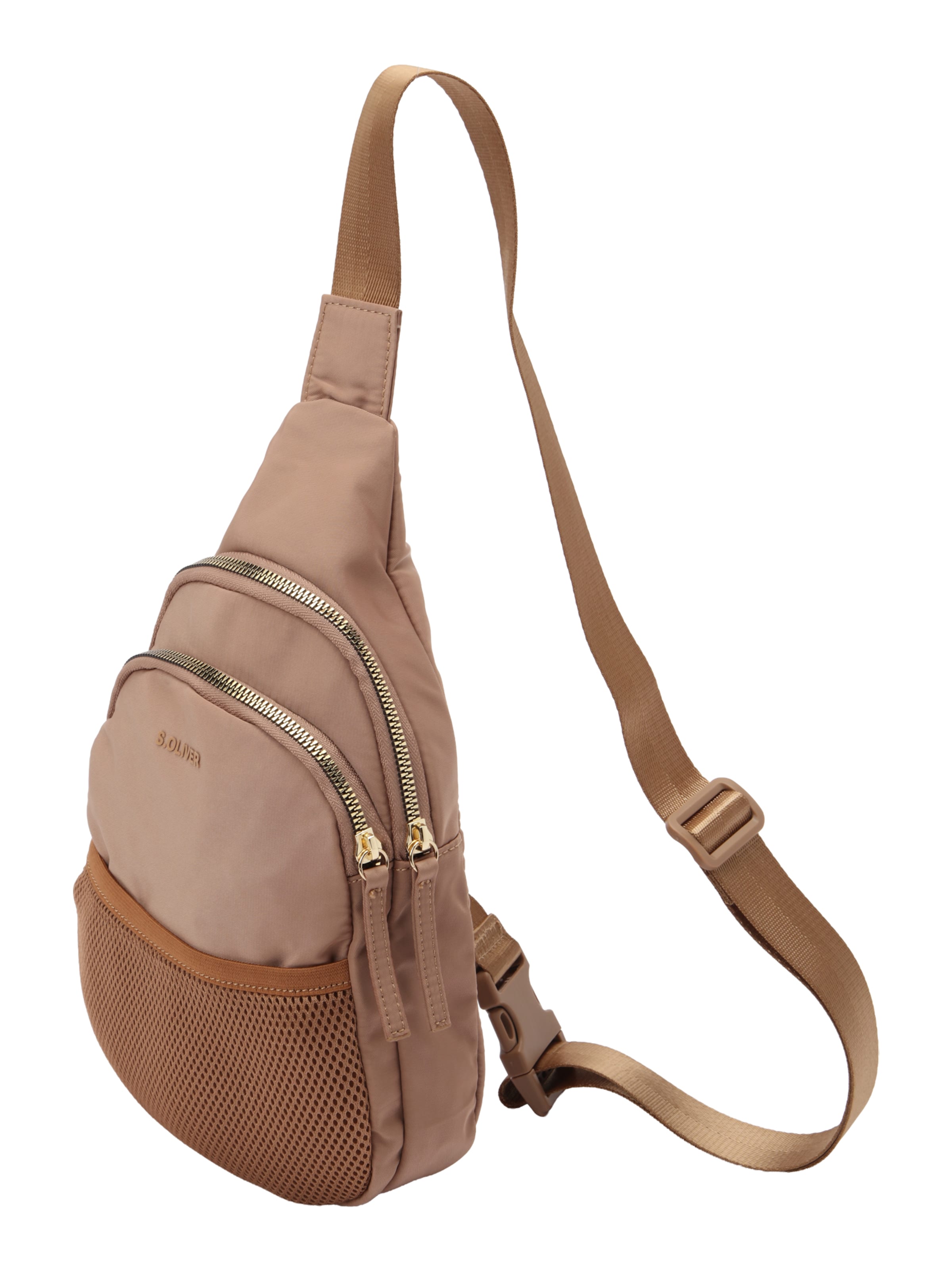 Sac à bandoulière s.Oliver en marron : sur le côté