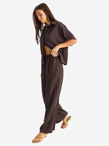 Bianco Lucci - Roupa de casa 'Zweiteiliges Set' em castanho