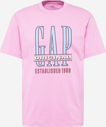 GAP - Camiseta en rosa: frente