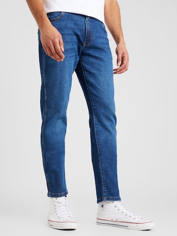 WRANGLER Slimfit Jeans 'LARSTON' in Blauw: voorkant