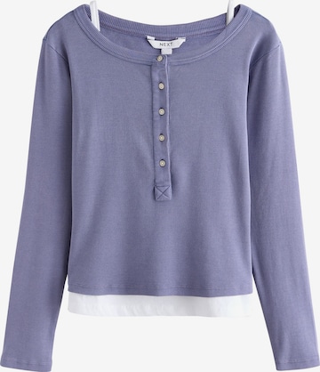 Next Shirts i lilla: forside