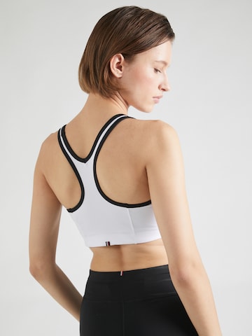 Tommy Hilfiger Sport Bralette Sports Bra 'Essentials' in White