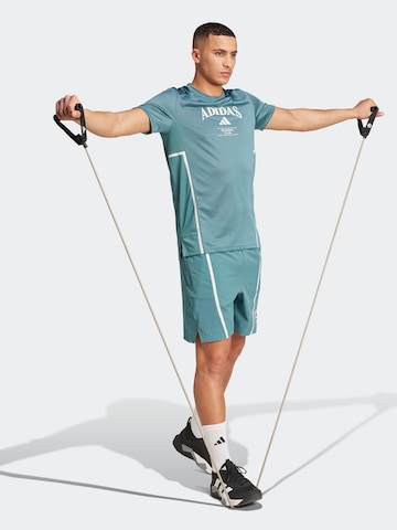 T-Shirt fonctionnel 'Design For Training Legacy' ADIDAS PERFORMANCE en vert