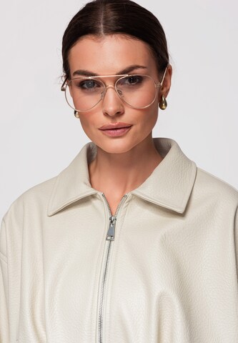 Veste mi-saison Ombre en beige