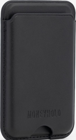 Portamonete 'MagSafe' di Moneyhold in nero: frontale
