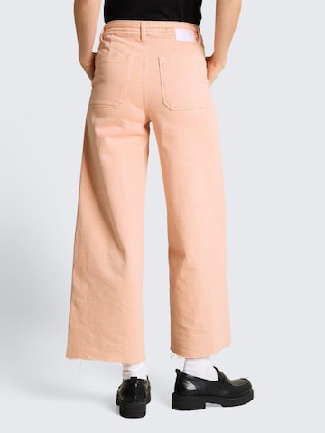 TOM TAILOR DENIM Wide leg Jeans in Oranje