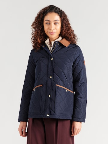 Lauren Ralph Lauren Tussenjas in Blauw: voorkant