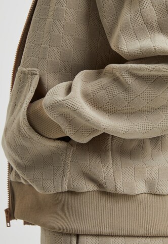 Giacca di felpa di Urban Classics in beige