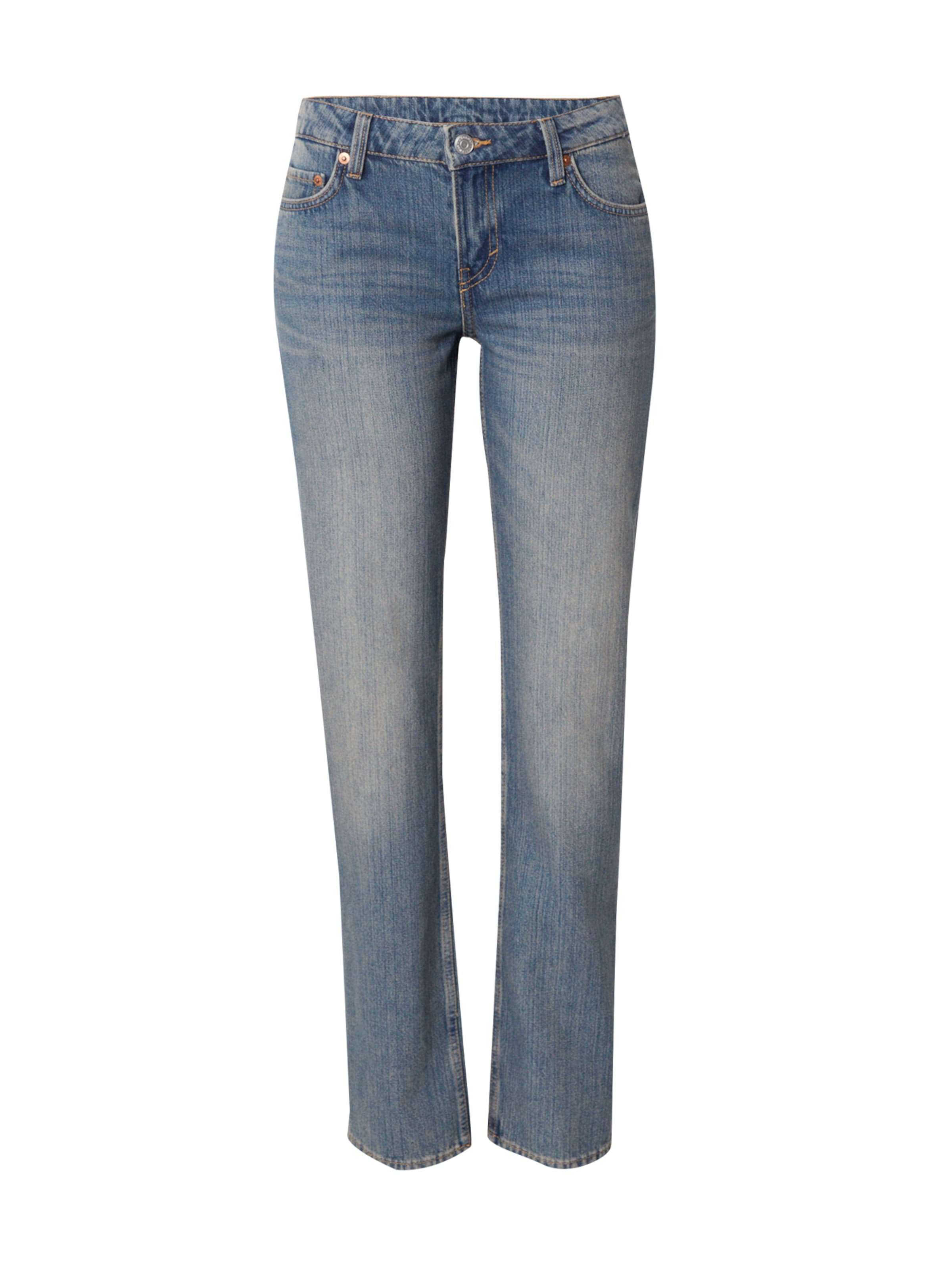 WEEKDAY Слим Джинсы 'NAIL' в Синий: спереди